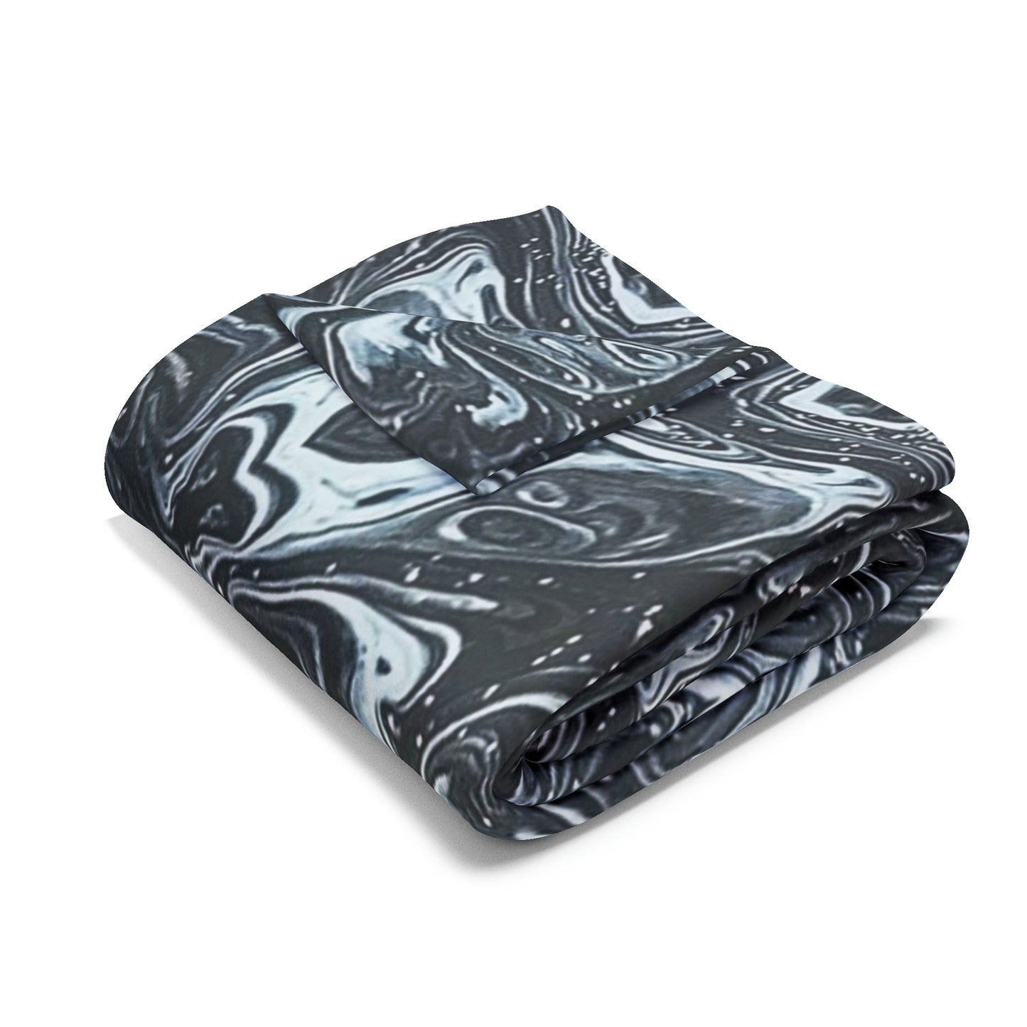 Monochrome Monarch Arctic Fleece Blanket