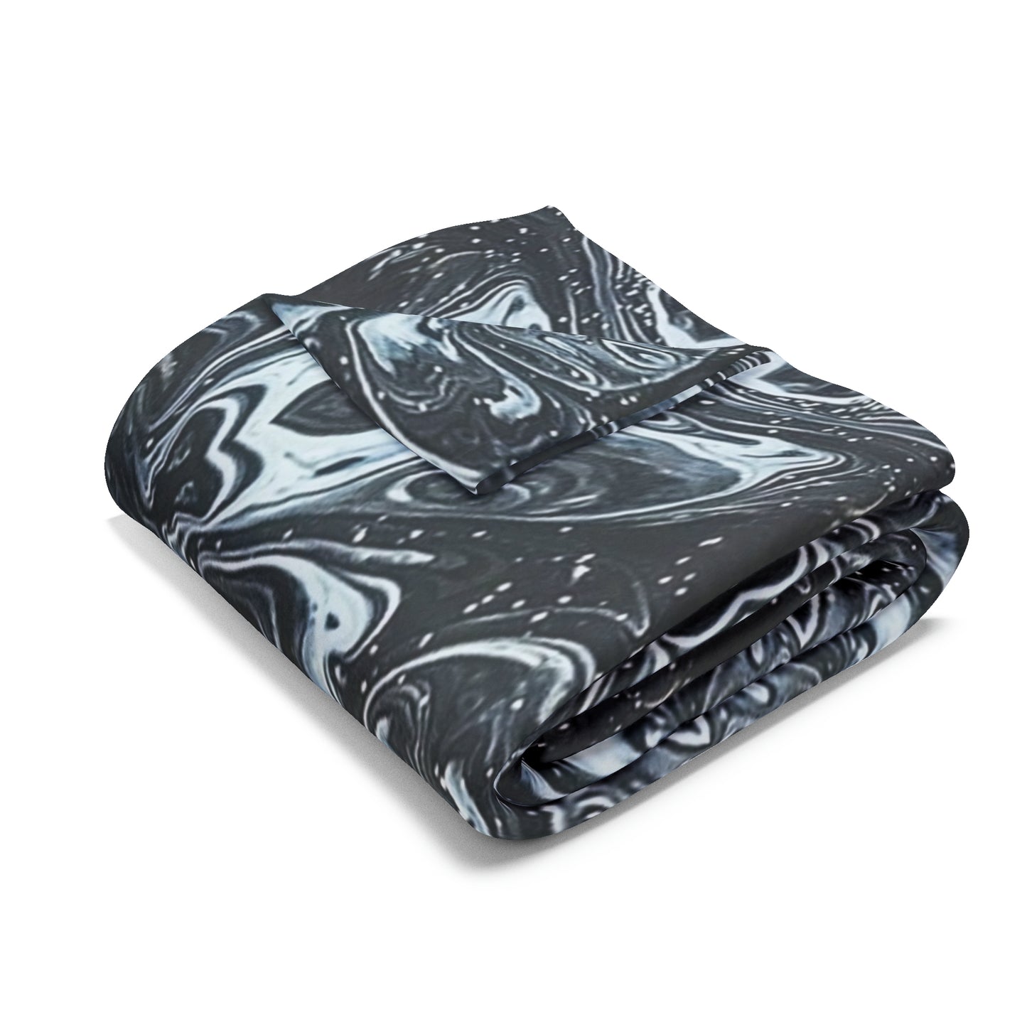 Monochrome Monarch Arctic Fleece Blanket