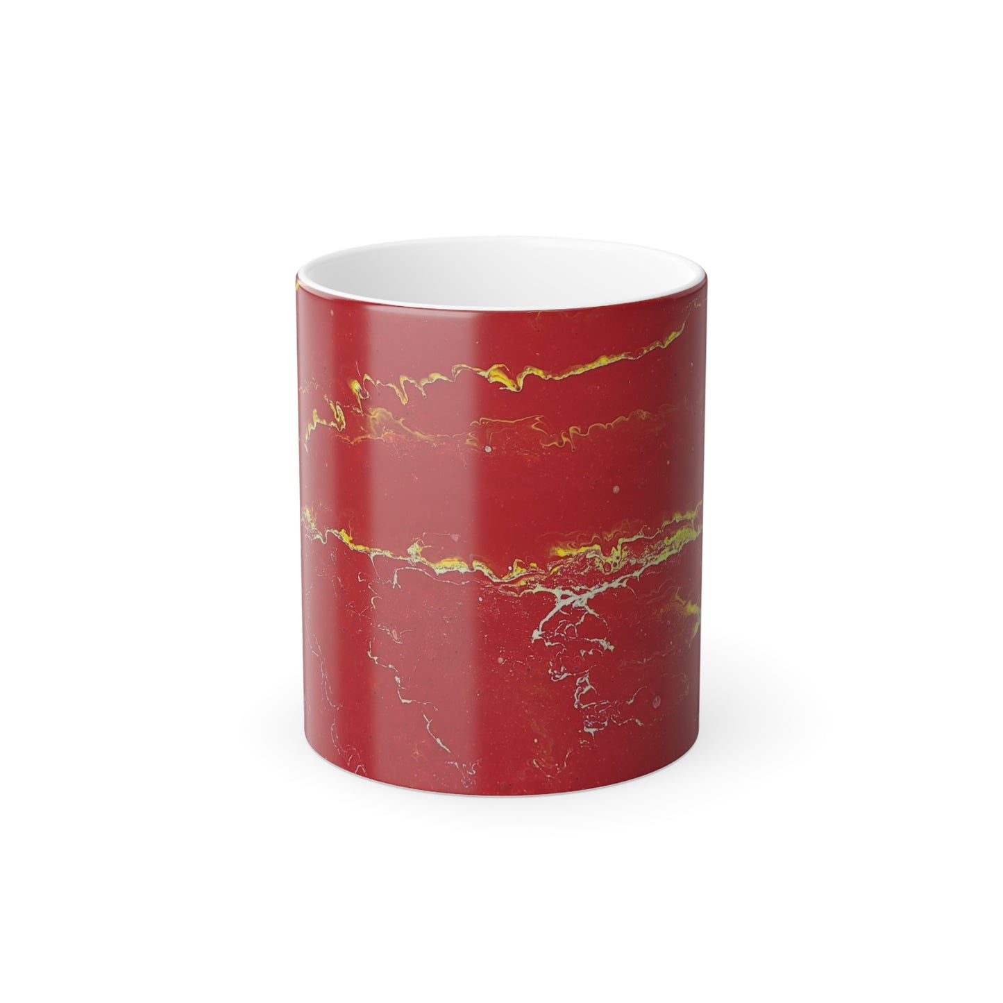 Flowing Flares  Color Morphing Mug, 11oz UV