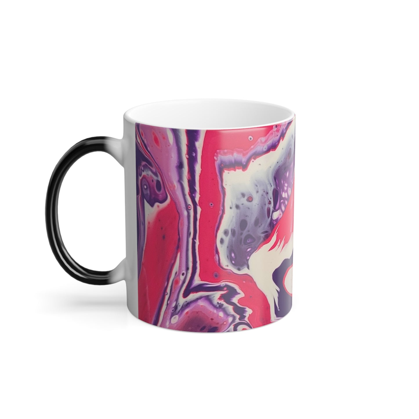 Pinky Purple Penguin Color Morphing Mug, 11oz UV