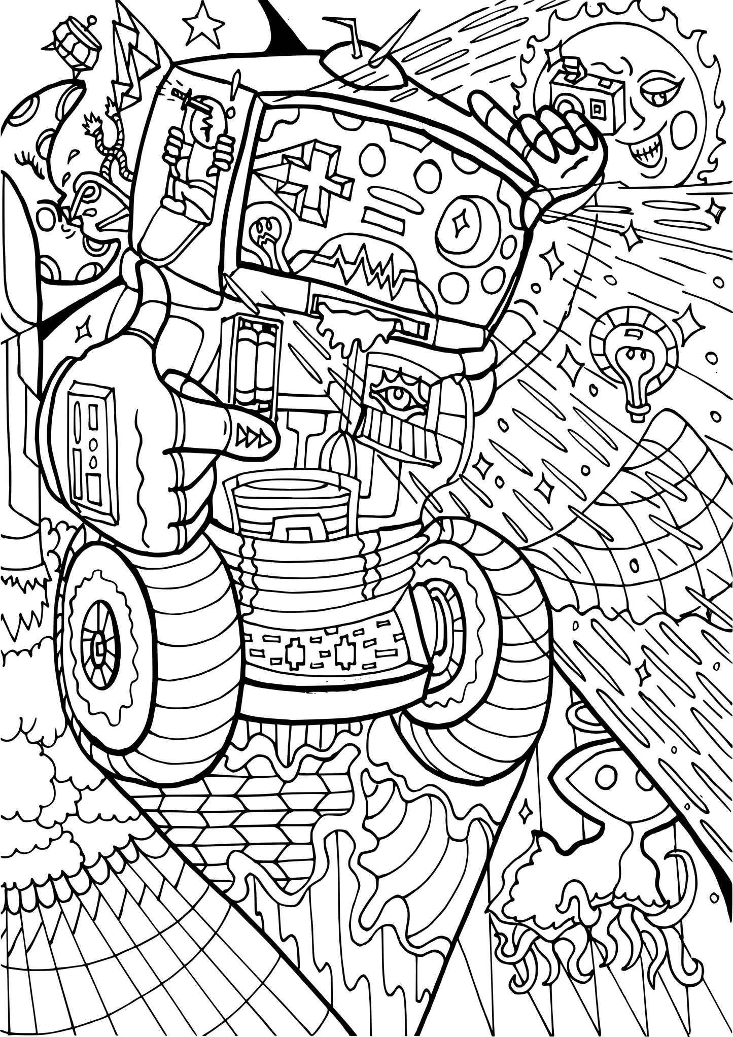 Space Coloring Vol. 3