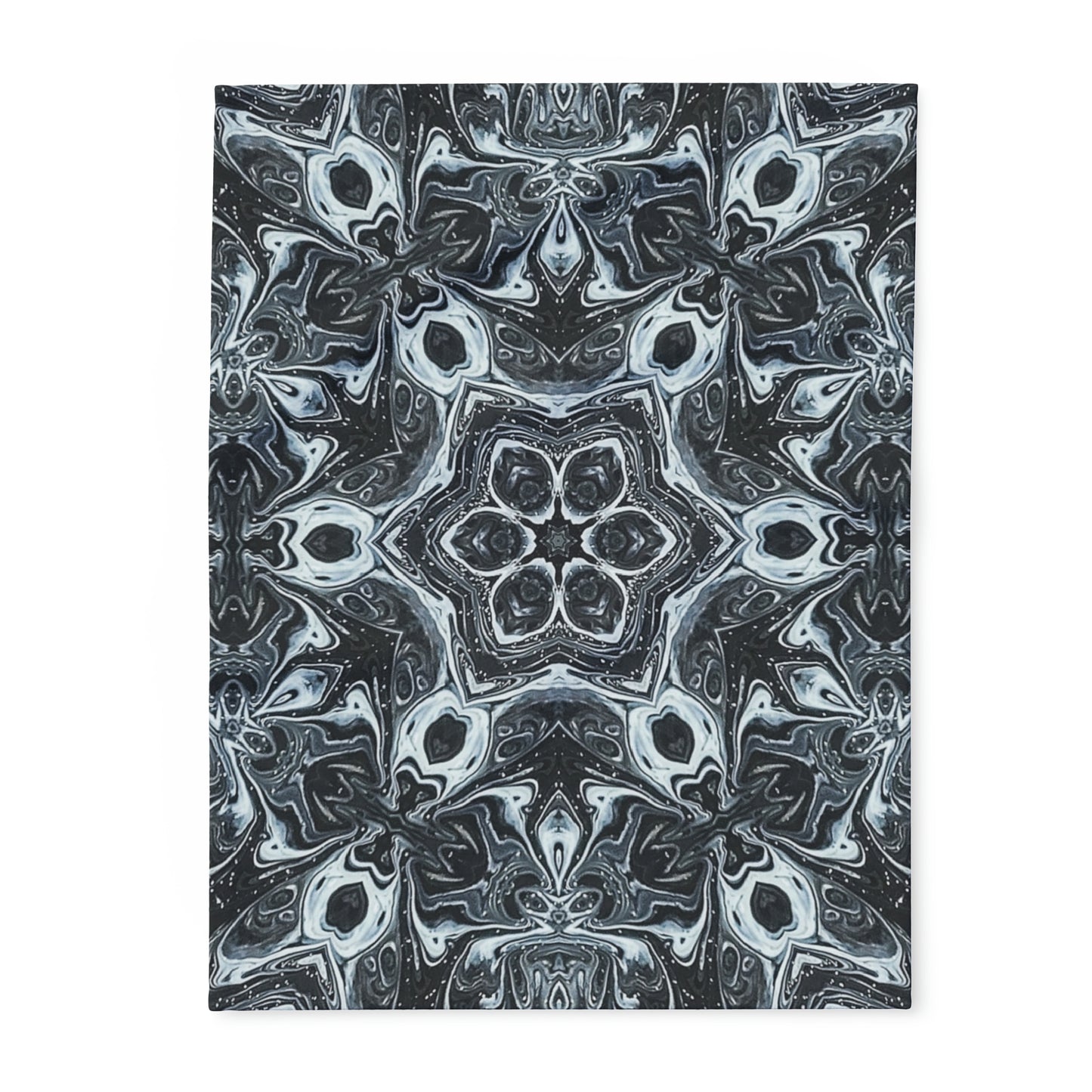 Monochrome Monarch Arctic Fleece Blanket