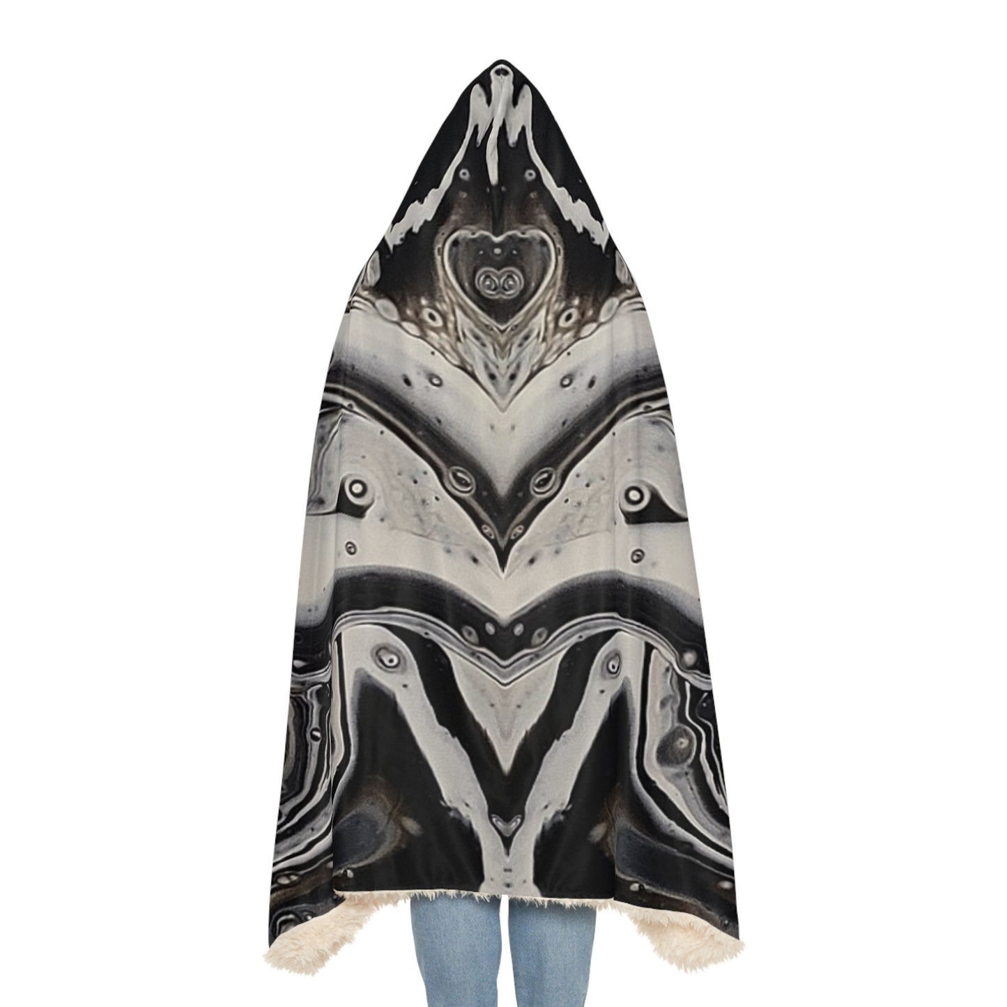 Modern Moth Snuggle Blanket