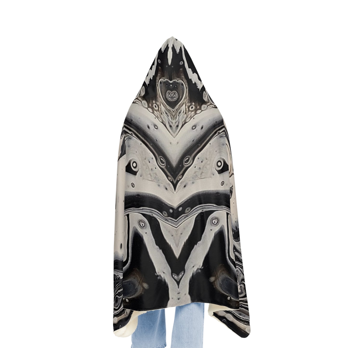 Modern Moth Snuggle Blanket