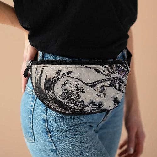 Noir Serpents Envy Fanny Pack