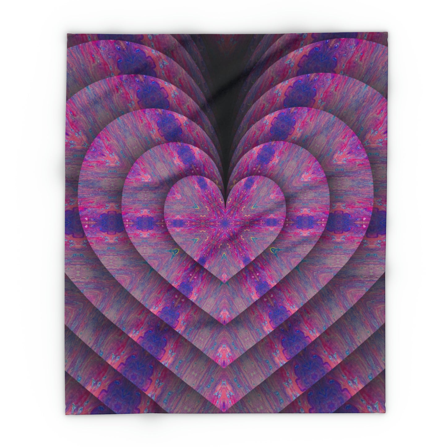 Echoes Of Love Arctic Fleece Blanket