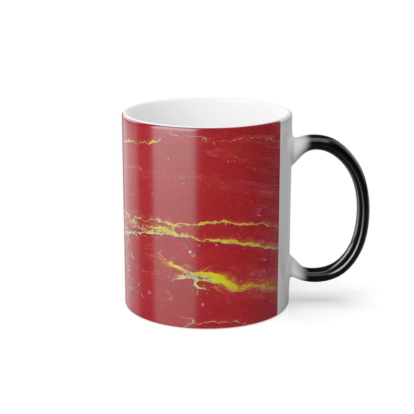 Flowing Flares  Color Morphing Mug, 11oz UV