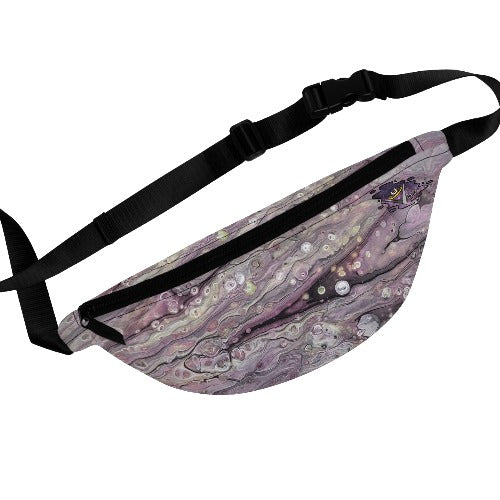 Amethyst Bubble Beach Fanny Pack