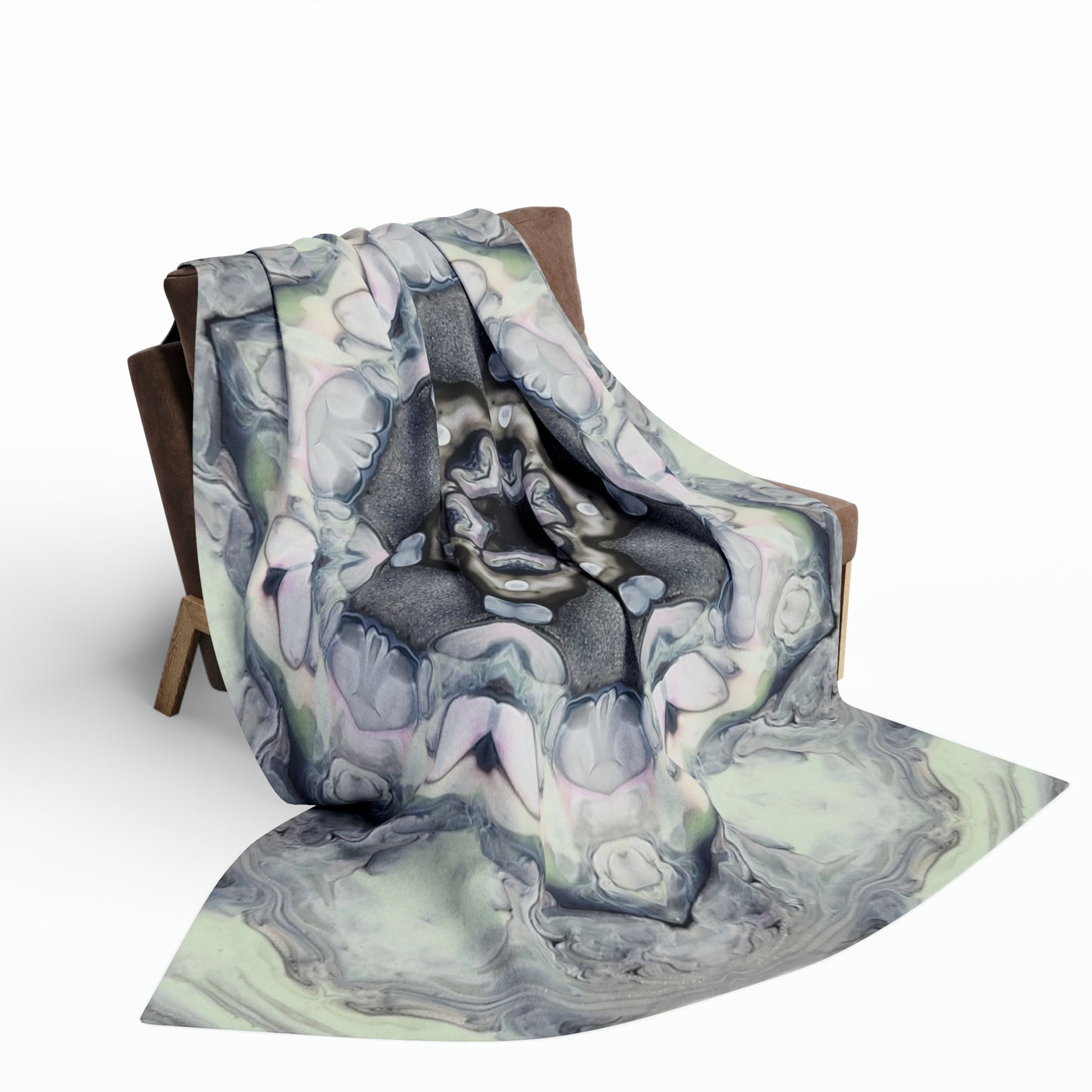 Laced Faced Folly Arctic Fleece Blanket