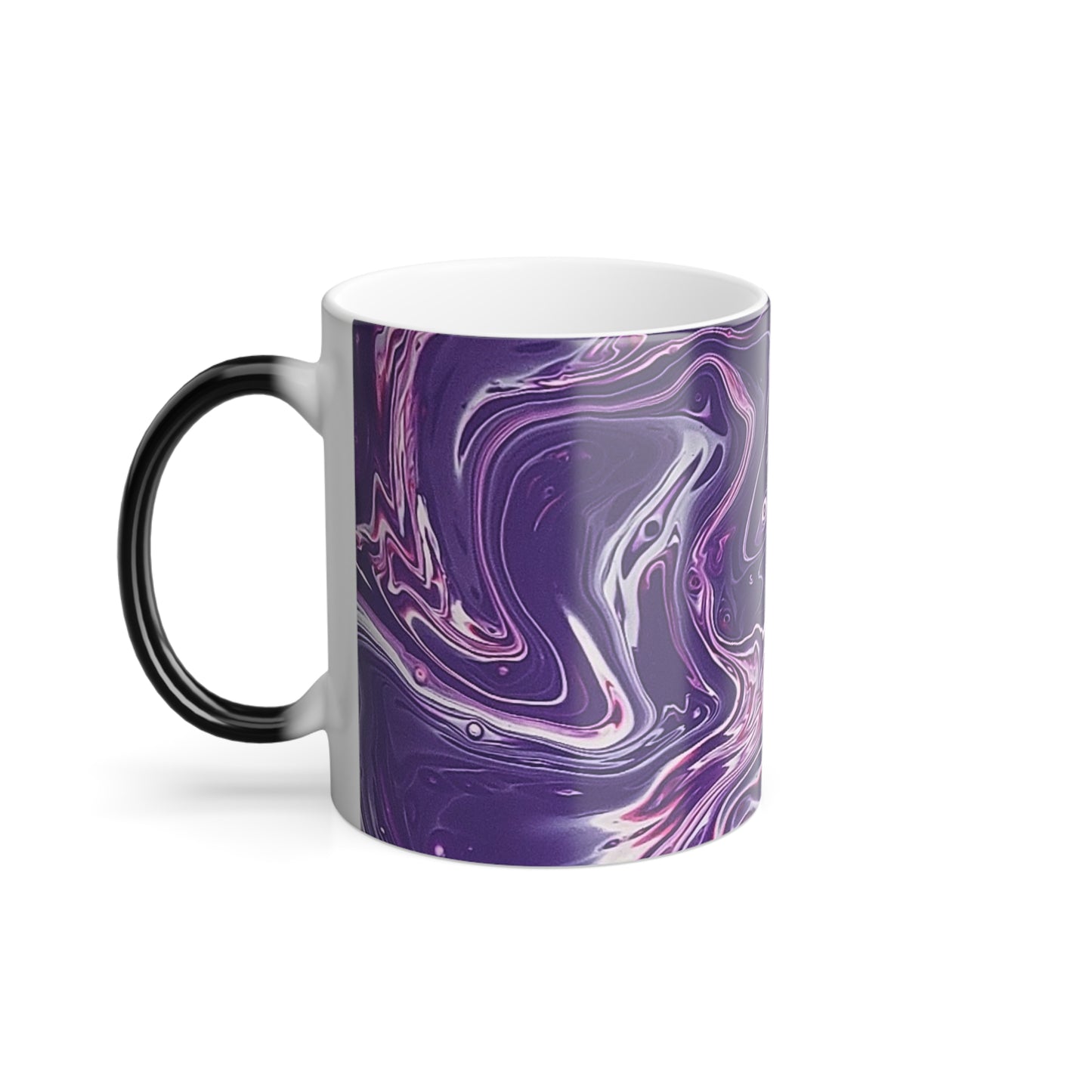 Lilac Plume Color Morphing Mug, 11oz UV