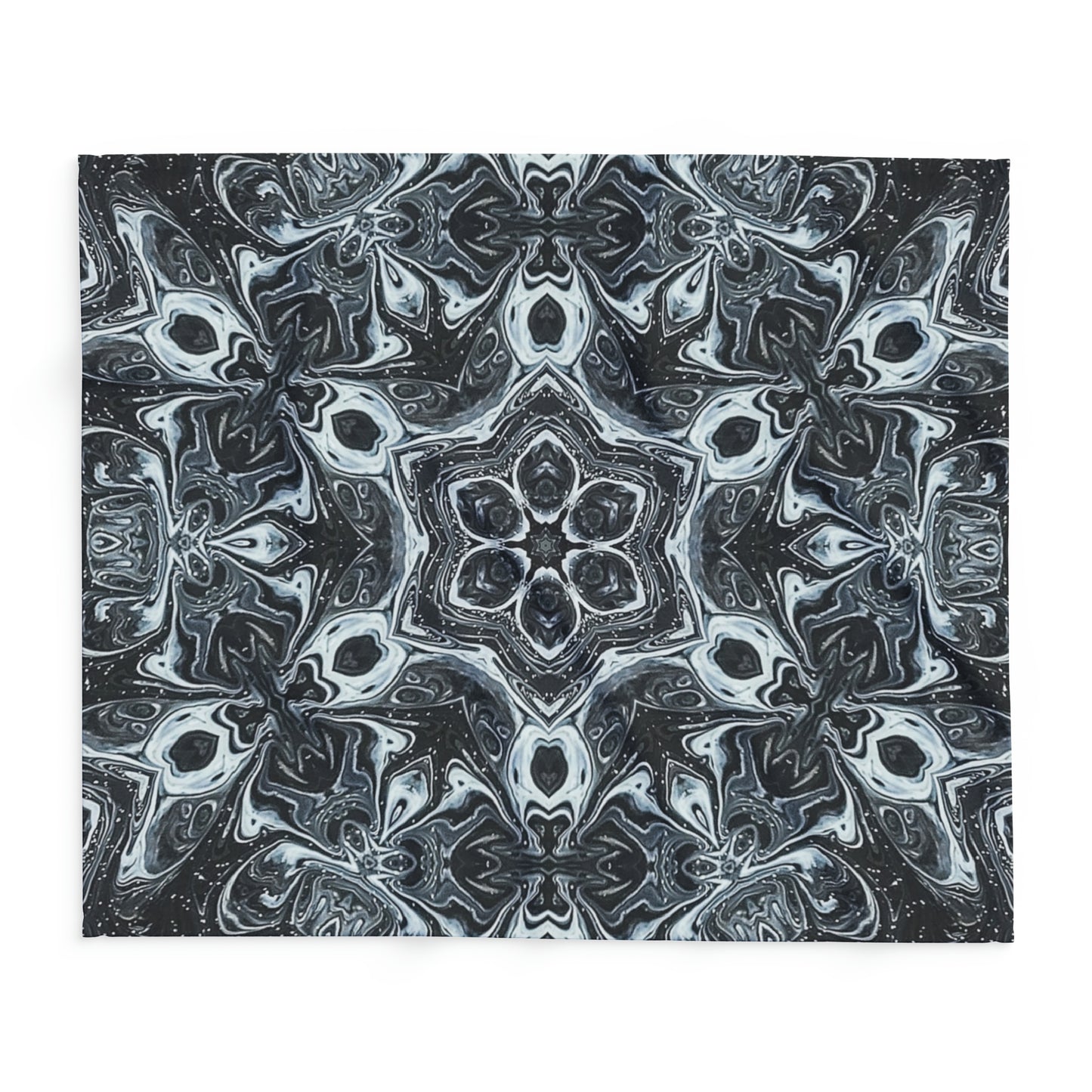 Monochrome Monarch Arctic Fleece Blanket