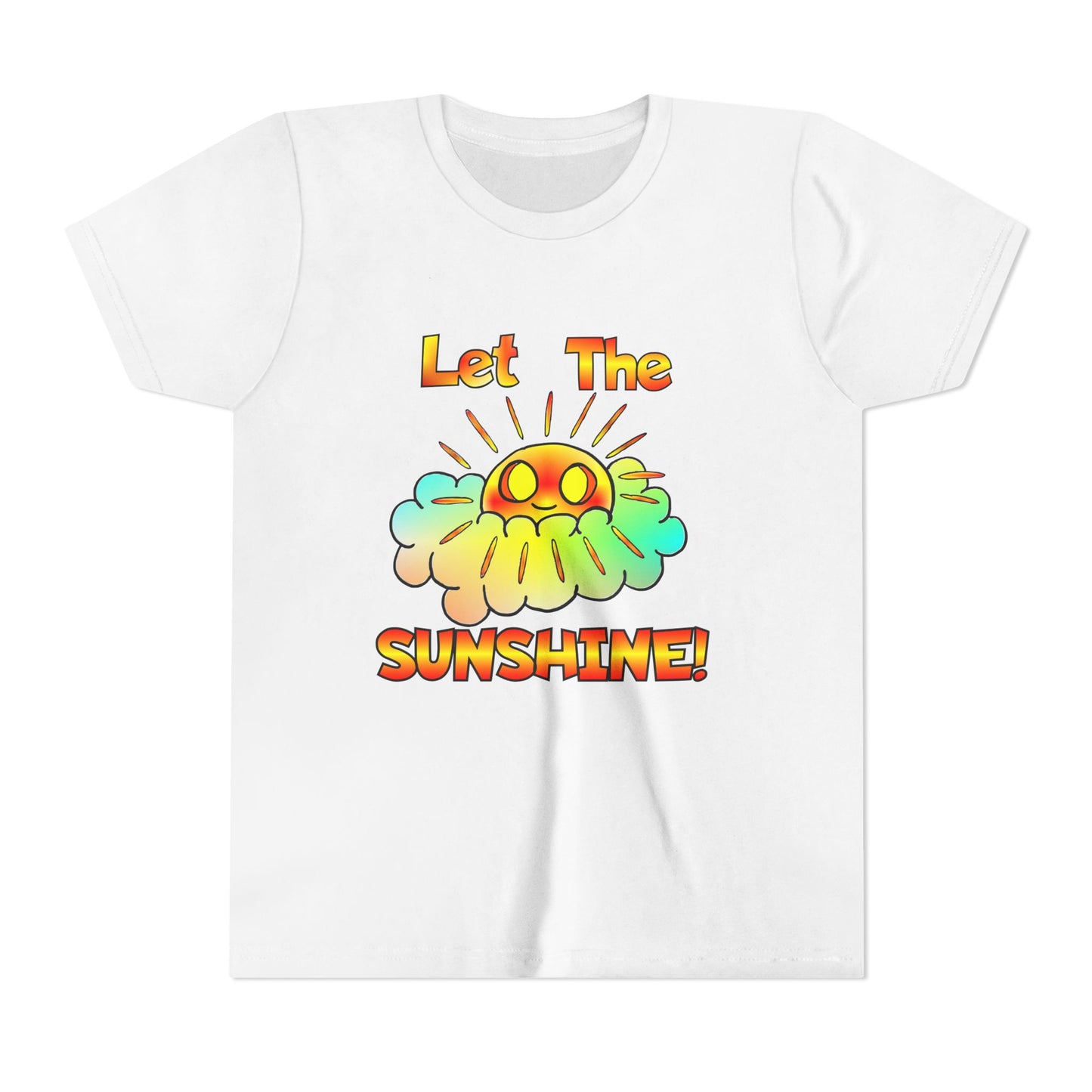 Let The Sunshine! Youth Short Sleeve Tee