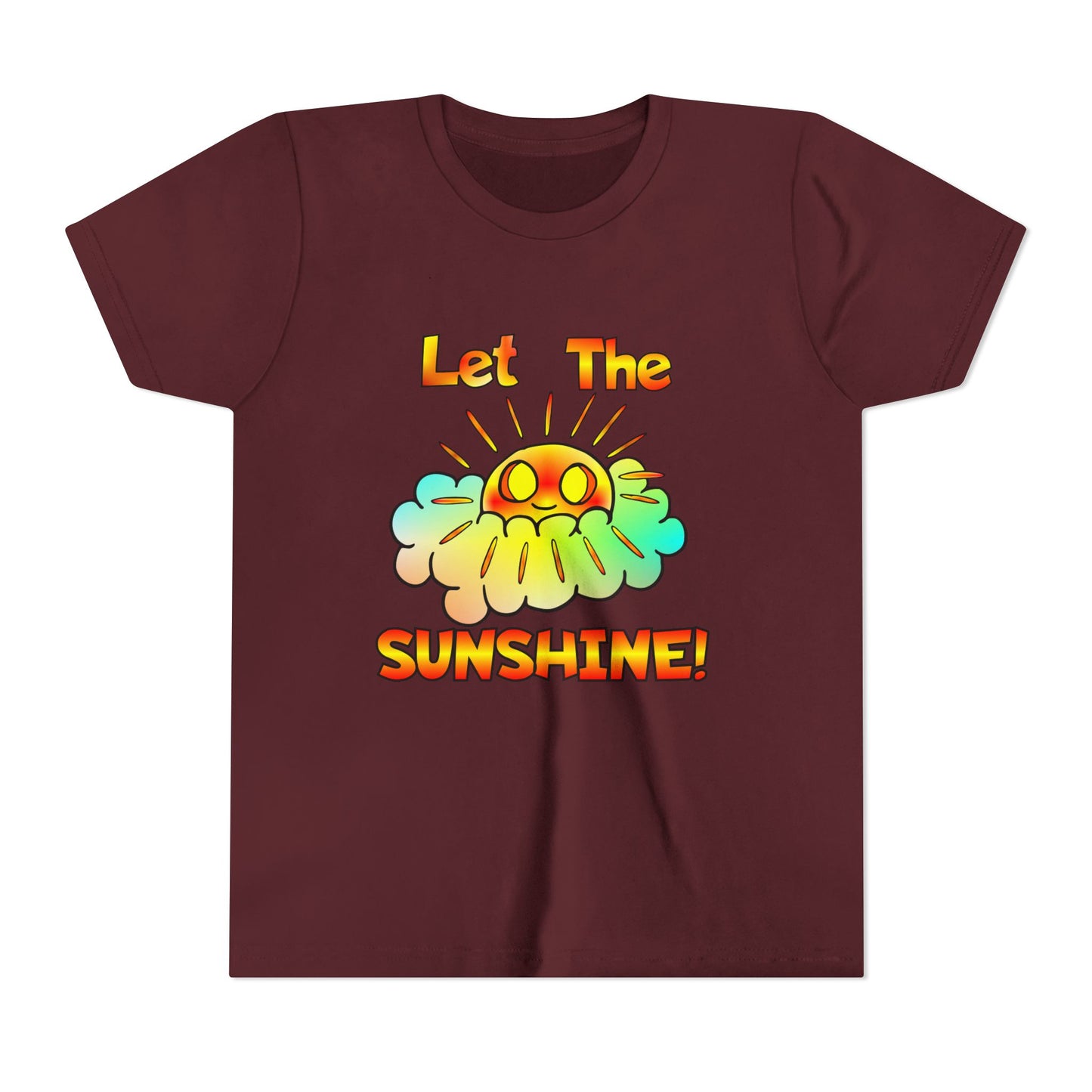 Let The Sunshine! Youth Short Sleeve Tee