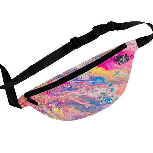 Neon Fluorescent Sky Fanny Pack