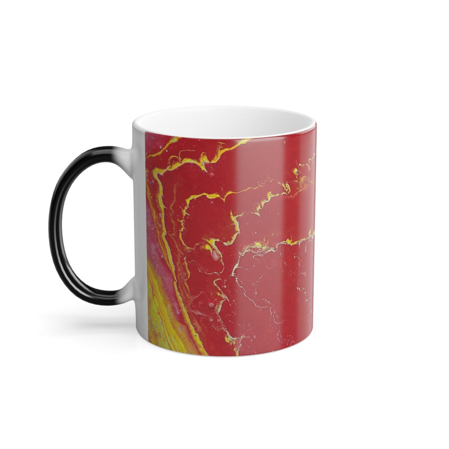 Flowing Flares  Color Morphing Mug, 11oz UV