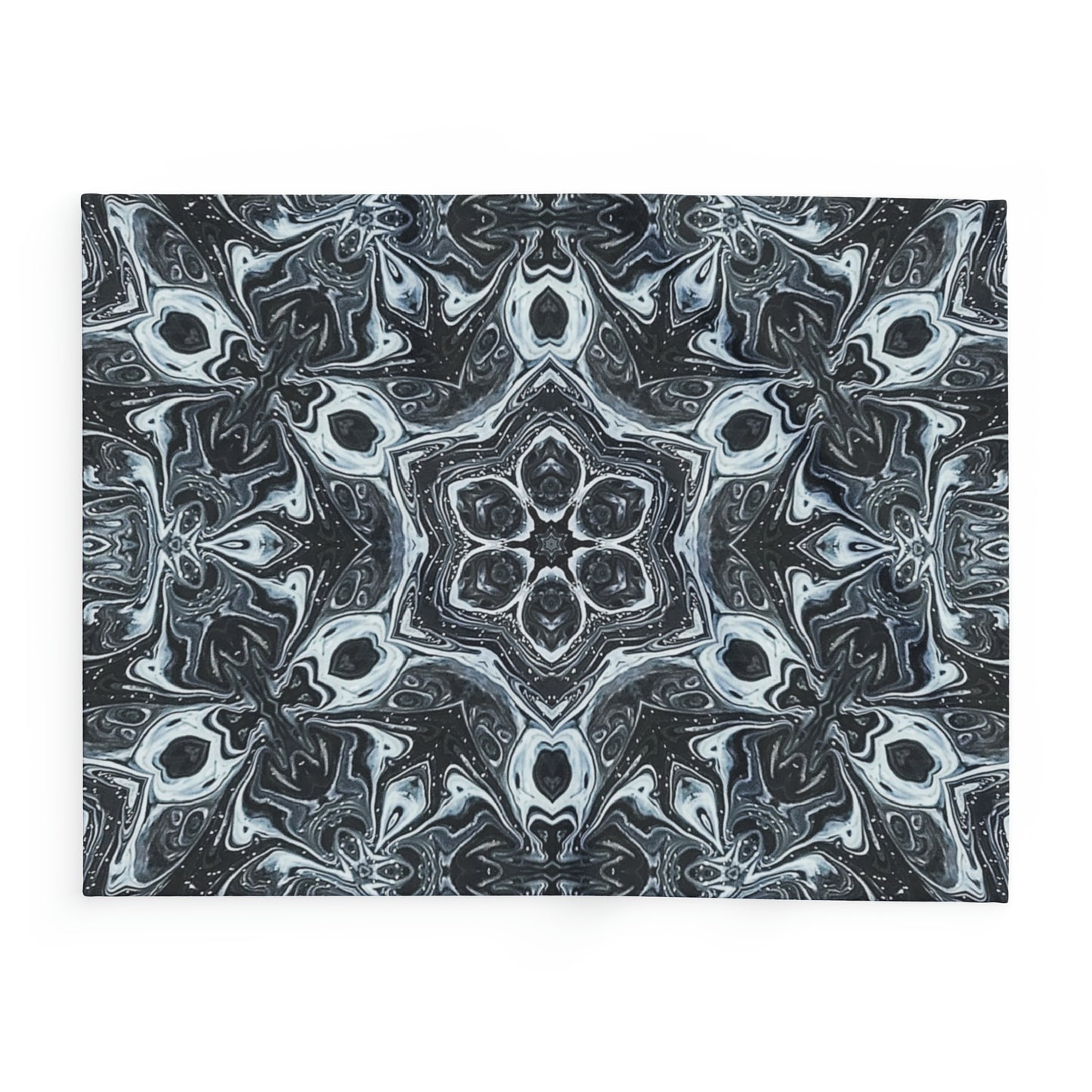 Monochrome Monarch Arctic Fleece Blanket