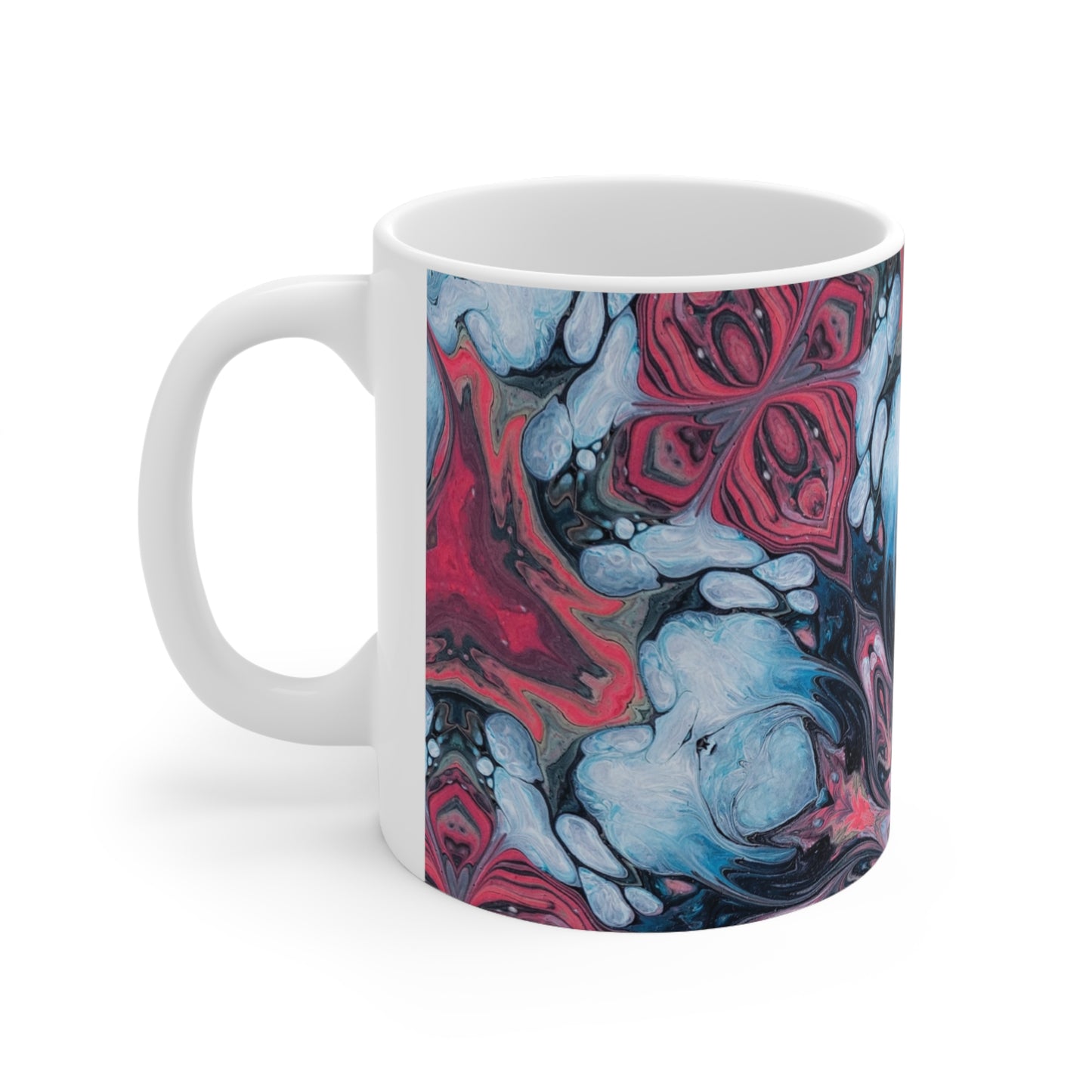 Orchid's Gaze Ceramic Mug 11oz