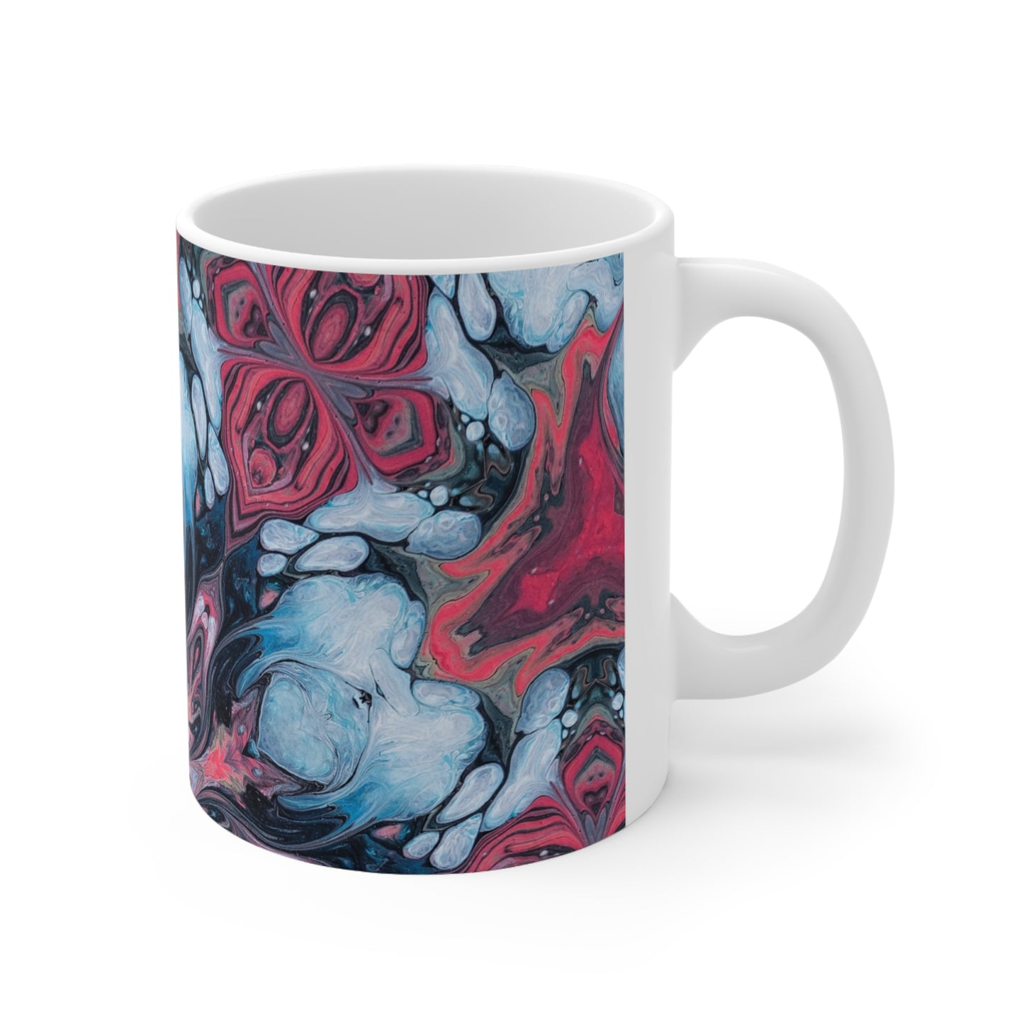 Orchid's Gaze Ceramic Mug 11oz