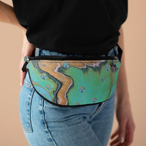 Lustrous Whirled Wonders Fanny Pack