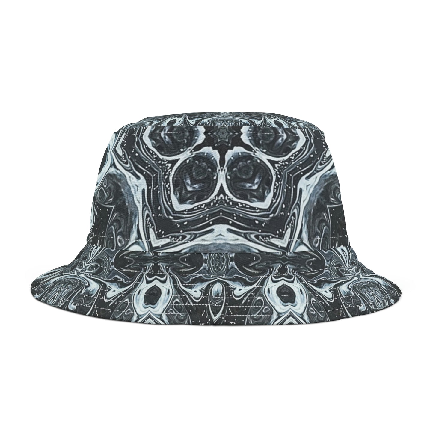 Monochrome Monarch Bucket Hat (AOP)