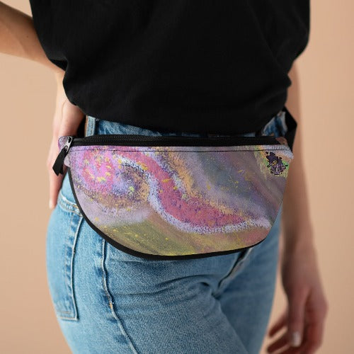 Fuchsia Flows Fanny Pack