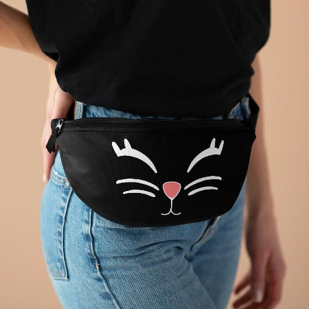 Kitty Fanny Pack Black