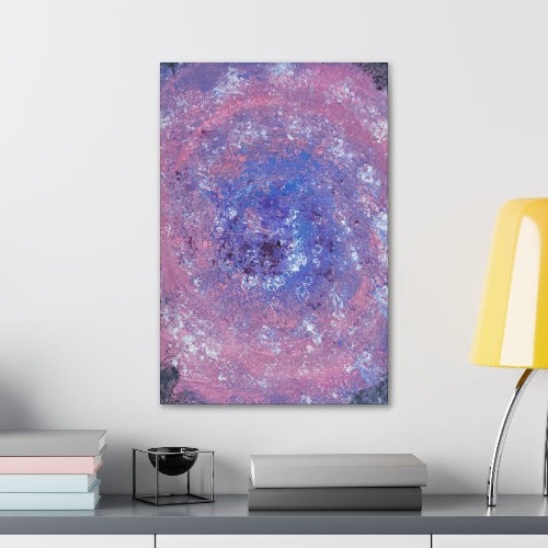 Chameleons Blush Canvas Gallery Wrap