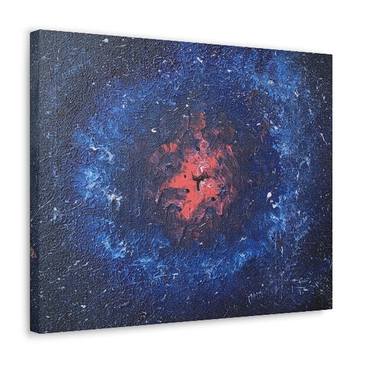 Encroaching Cardinal Seas Canvas Gallery Wrap