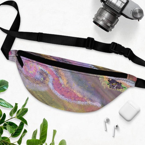 Fuchsia Flows Fanny Pack