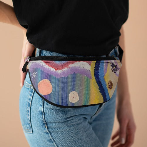 Starry Ocean Line Fanny Pack