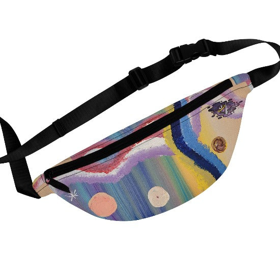 Starry Ocean Line Fanny Pack