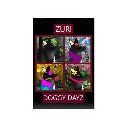 Zuri Dayz Matte Vertical Posters