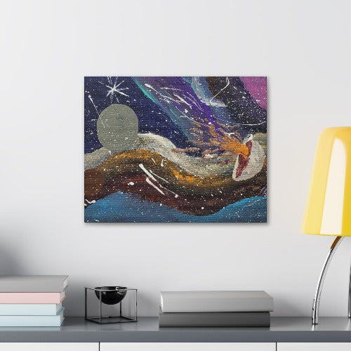 Jet Java Jumps Canvas Gallery Wrap