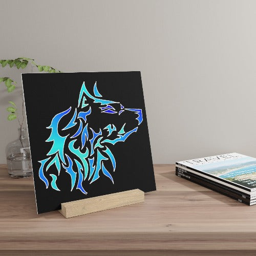 Balto Blue Gallery Board with Stand